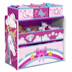 Органайзер для игрушек "Unicorn", 63x30x65 см цена и информация | Детские полки | pigu.lt