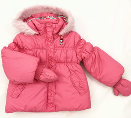 Striukė mergaitėms Mariquita, rožinė kaina ir informacija | Žiemos drabužiai vaikams | pigu.lt