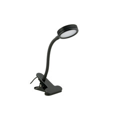 24 led desk lamp with desk clip clip цена и информация | Настольные светильники | pigu.lt