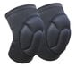 Sustiprintos apsaugos sportinės kelių pagalvėlės, juodos цена и информация | Antkeliai | pigu.lt