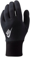 Nike Перчатки Nk Y Lg Club Flece 2.0 Black N1007165 091 N1007165 091/M цена и информация | Мужские шарфы, шапки, перчатки | pigu.lt