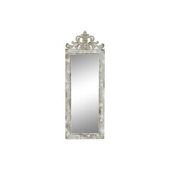Стоящее зеркало DKD Home Decor Белый Древесина манго Деревянный MDF Cottage (51 x 6 x 182 cm) цена и информация | Зеркала | pigu.lt