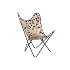 Кресло DKD Home Decor Бежевый Верблюжий Железо 70 x 70 x 90 cm цена и информация |  Садовые стулья, кресла, пуфы | pigu.lt