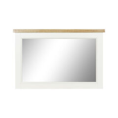 Sieninis veidrodis DKD Home Decor, 90x4x60 cm, baltas kaina ir informacija | Veidrodžiai | pigu.lt