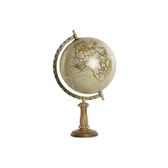 Земной глобус DKD Home Decor Коричневый Позолоченный Vintage 24 x 20 x 38 cm цена и информация | Детали интерьера | pigu.lt