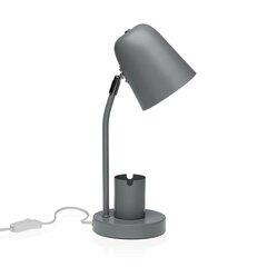 Настольная лампа Versa Серый Металл 18 x 40 x 14 cm цена и информация | Настольные светильники | pigu.lt