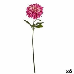Декоративный цветок Георгин Фуксия 16 x 74 x 16 cm (6 штук) цена и информация | Искусственные цветы | pigu.lt