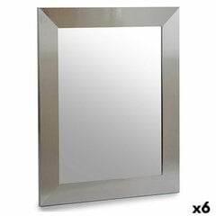 Настенное зеркало Серебристый Деревянный Стеклянный 39 x 1,5 x 49 cm (6 штук) цена и информация | Зеркала | pigu.lt