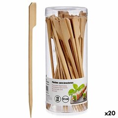 Bambukiniai dantų krapštukai, 20 vnt. kaina ir informacija | Dantų šepetėliai, pastos | pigu.lt