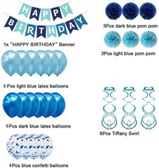 Украшения для дня рождения Happy Birthday цена и информация | Праздничные декорации | pigu.lt