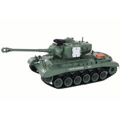 Nuotoliniu būdu valdomas tankas Leopard R/C Armata Lean Toys, pilkas kaina ir informacija | Žaislai berniukams | pigu.lt