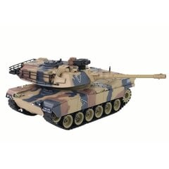 Rc tankas Lean Toys M1A2, žalias цена и информация | Игрушки для мальчиков | pigu.lt