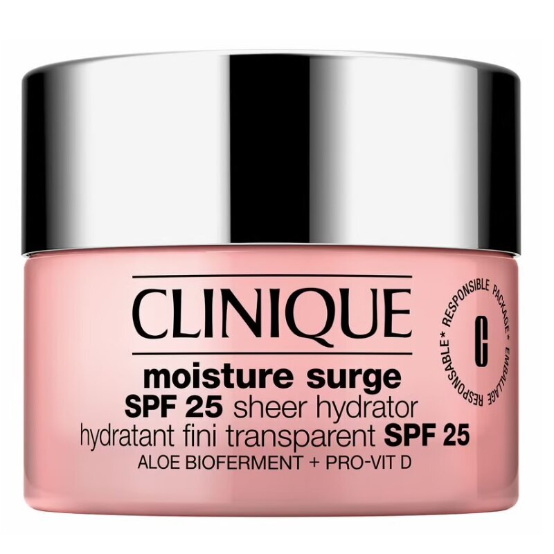 Veido kremas Clinique Moisture Surge SPF25 Sheer Hydrator, 50 ml kaina ir informacija | Veido kremai | pigu.lt