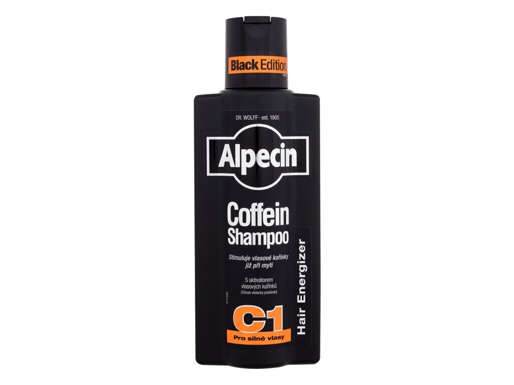 Šampūnas slenkantiems plaukams Alpecin Coffein Shampoo C1 vyrams, 375 ml kaina ir informacija | Šampūnai | pigu.lt