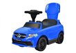 Paspiriamas automobilis Mercedes Pusher Rider 3in1, mėlynas kaina ir informacija | Žaislai kūdikiams | pigu.lt