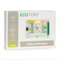 Dvipusė medinė sensorinė lenta vaikams Eco Toys цена и информация | Lavinamieji žaislai | pigu.lt