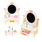 Medinis kosmetinis staliukas vaikams Eco Toys TL812001 цена и информация | Lavinamieji žaislai | pigu.lt