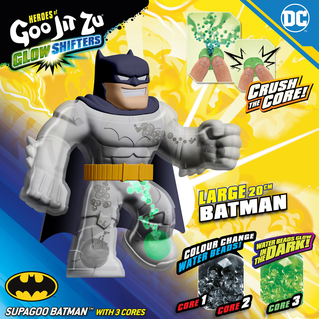 Figūrėlė Heroes of Goo Jit Zu DC Goo Shifters Batman цена и информация | Žaislai berniukams | pigu.lt