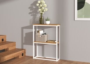 Консольный столик ADRK Furniture Mason, коричневый/белый цена и информация | Столы-консоли | pigu.lt