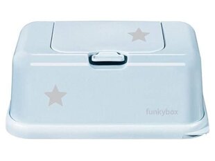 Audinių dėžutė Mėlyna žvaigždutė Funkybox, 22 cm × 9 cm × 13 cm kaina ir informacija | Vonios kambario aksesuarai | pigu.lt