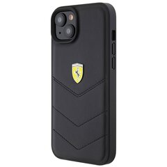 Ferrari FEHCP15MRDUK iPhone 15 Plus 6.7" czarny|black hardcase Quilted Metal Logo цена и информация | Чехлы для телефонов | pigu.lt