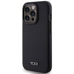 Tumi TUHMP15LRBAK iPhone 15 Pro 6.1" czarny|black hardcase Leather Balistic Pattern MagSafe цена и информация | Чехлы для телефонов | pigu.lt