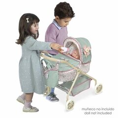Lėlių vežimėlis Decuevas Provenza, mėlynas kaina ir informacija | Žaislai mergaitėms | pigu.lt