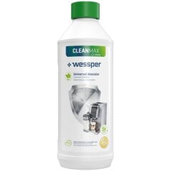 Wessper CleanMax Green Универсальное натуральное средство для удаления накипи для кофемашин, чайников, утюгов 500мл цена и информация | Очистители | pigu.lt