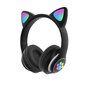 Wireless Headphones With Cat Ears цена и информация | Ausinės | pigu.lt