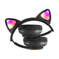 Wireless Headphones With Cat Ears kaina ir informacija | Ausinės | pigu.lt