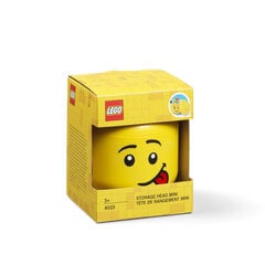 Ящик для хранения игрушек Lego, желтый цена и информация | Ящики для вещей | pigu.lt