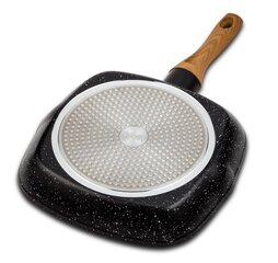 Квадратная сковорода-гриль, 28x28 см цена и информация | Cковородки | pigu.lt