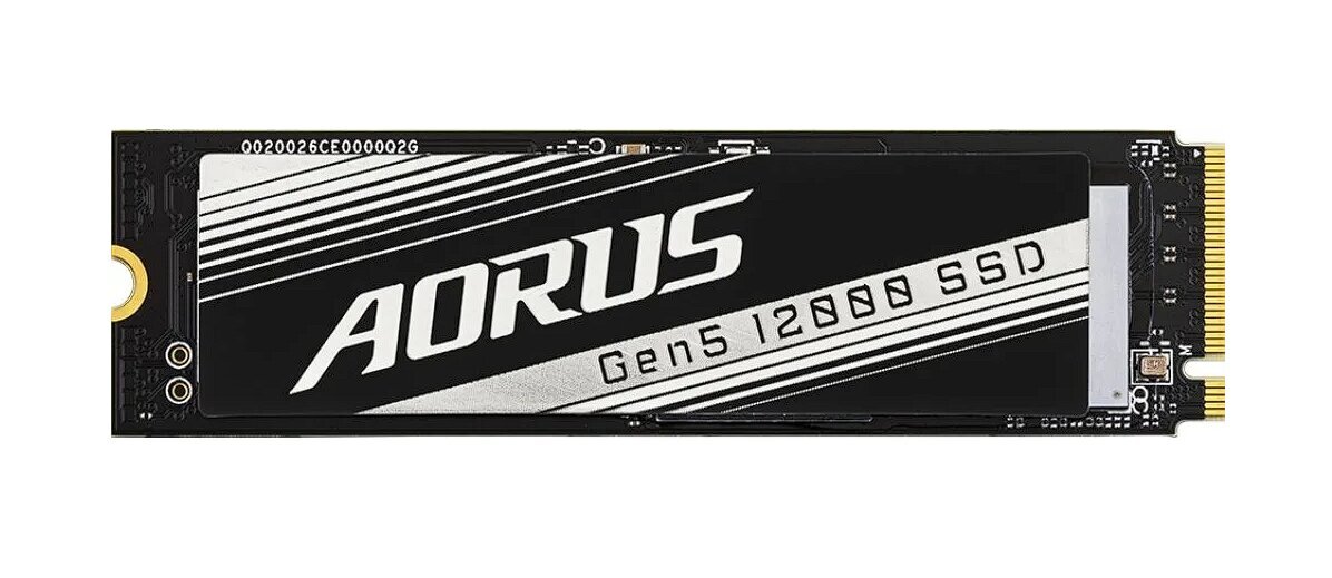 Gigabyte Aorus Gen5 12000 AG512K2TB kaina ir informacija | Vidiniai kietieji diskai (HDD, SSD, Hybrid) | pigu.lt