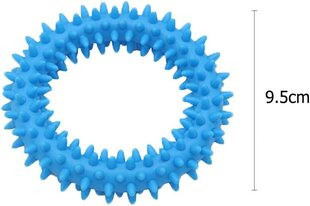 Игрушка-прорезыватель для собак с функцией зубной щетки, голубая цена и информация | Игрушки для собак | pigu.lt
