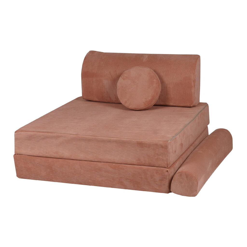 Vaikiška sofa Meowbaby, rožinė kaina ir informacija | Vaikiški sėdmaišiai, foteliai, pufai | pigu.lt