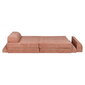 Vaikiška sofa Meowbaby, rožinė kaina ir informacija | Vaikiški sėdmaišiai, foteliai, pufai | pigu.lt