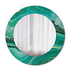 Veidrodis Tulup, 50x50 cm, žalias цена и информация | Зеркала | pigu.lt