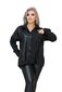 Marškiniai moterims Luibrans 56, juodi цена и информация | Palaidinės, marškiniai moterims | pigu.lt