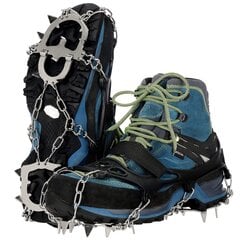 Batų apkaustai Springos CS0069, 41-45, juodi kaina ir informacija | Batų apskaustai, antbačiai | pigu.lt
