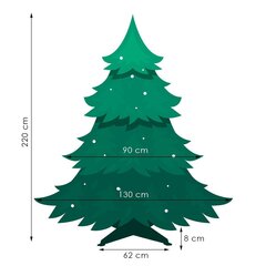 Eglė Vera Springos CT0133, 220 cm kaina ir informacija | Eglutės, vainikai, stovai | pigu.lt