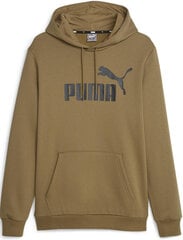Puma Джемпер Ess Big Logo Hoodie Fl Brown 586687 93 586687 93/4XL цена и информация | Мужские толстовки | pigu.lt