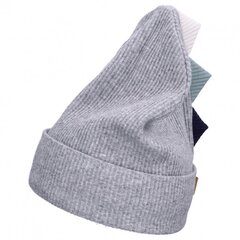 Шапка-шлем из шерсти мериноса TuTu, серая цена и информация | Шапки, перчатки, шарфы для мальчиков | pigu.lt