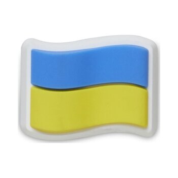 Aksesuarai klumpėms Crocs™ Ukraine Flag G1121300-MU 290694 kaina ir informacija | Guminės klumpės vaikams | pigu.lt