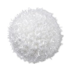 Aksesuarai klumpėms Crocs™ White Metallic Puff Ball G1136800-MU 303822 цена и информация | Детские резиновые сабо | pigu.lt