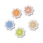 Aksesuarai klumpėms Crocs™ Flower Power Patches G1141100-MU 303951, 5 vnt цена и информация | Guminės klumpės vaikams | pigu.lt