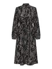 Женское платье JDY 15309598*01, черное/бежевое, 5715506242827 цена и информация | Платья | pigu.lt