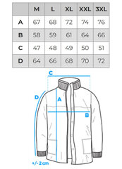 Зимняя куртка мужская Edoti C572 цена и информация | Мужские куртки | pigu.lt