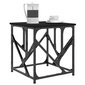 Kavos staliukas vidaXL, juodas kaina ir informacija | Kavos staliukai | pigu.lt