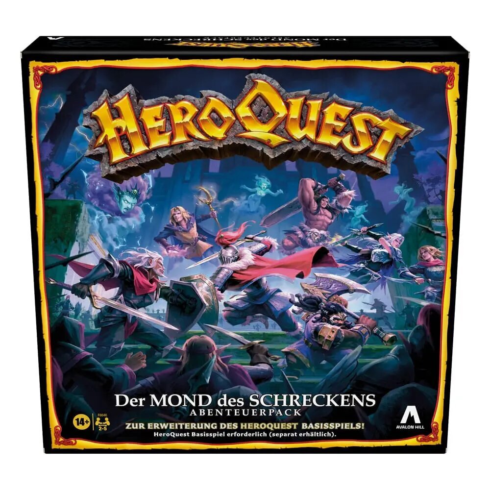 Stalo žaidimo papildymas HeroQuest Der Mond des Schreckens Quest Pack, DE kaina ir informacija | Stalo žaidimai, galvosūkiai | pigu.lt