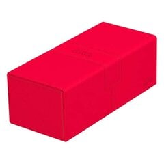 Žaidimų kortelių laikymo dėžė Ultimate Guard Twin Flip`n`Tray 266+, raudona kaina ir informacija | Stalo žaidimai, galvosūkiai | pigu.lt